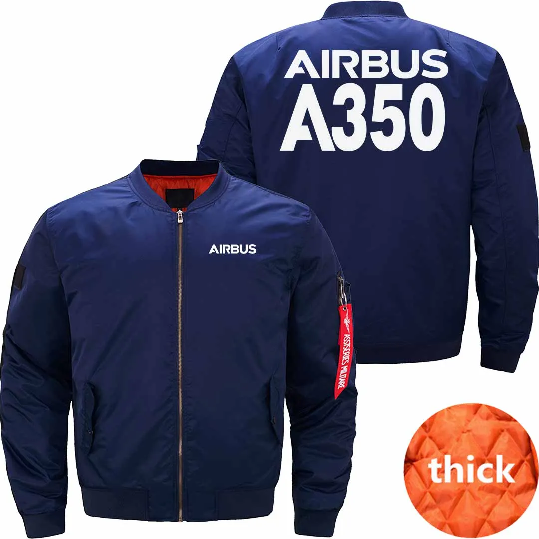 AIRBUS A350 BOMBER FLIGHT AVIATOR JACKET