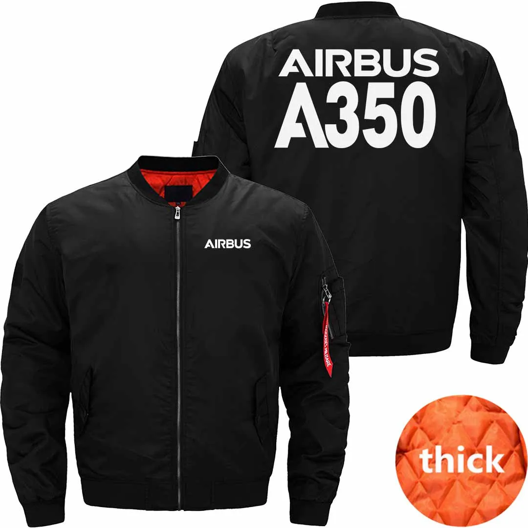 AIRBUS A350 BOMBER FLIGHT AVIATOR JACKET