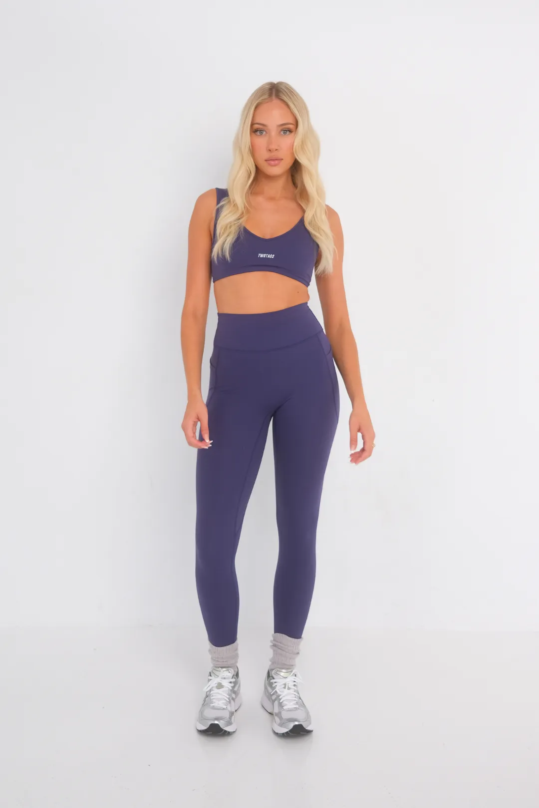 Alpine Sports Bra - Grape
