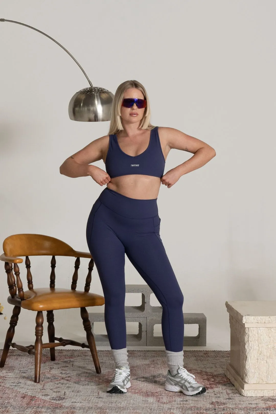 Alpine Sports Bra - Grape