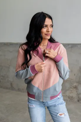 Ampersand Avenue Bomber Jacket - Sweet Victory