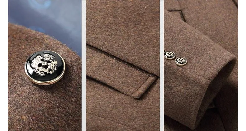 Angelo Ricci™ Business Woolen Coat