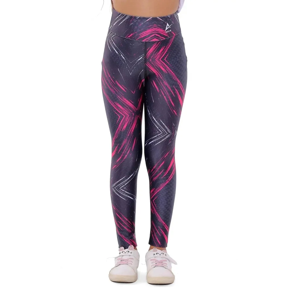 Anja Girls Colorful Sports Leggings [WS]