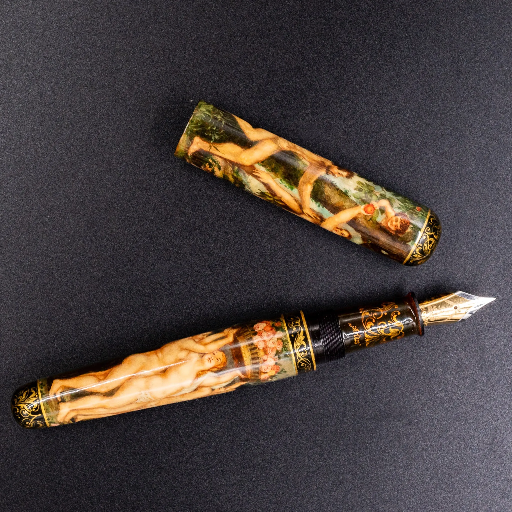 Artus the World of Rubens Hand Painted Fountain Pen - Preowned