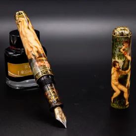 Artus the World of Rubens Hand Painted Fountain Pen - Preowned