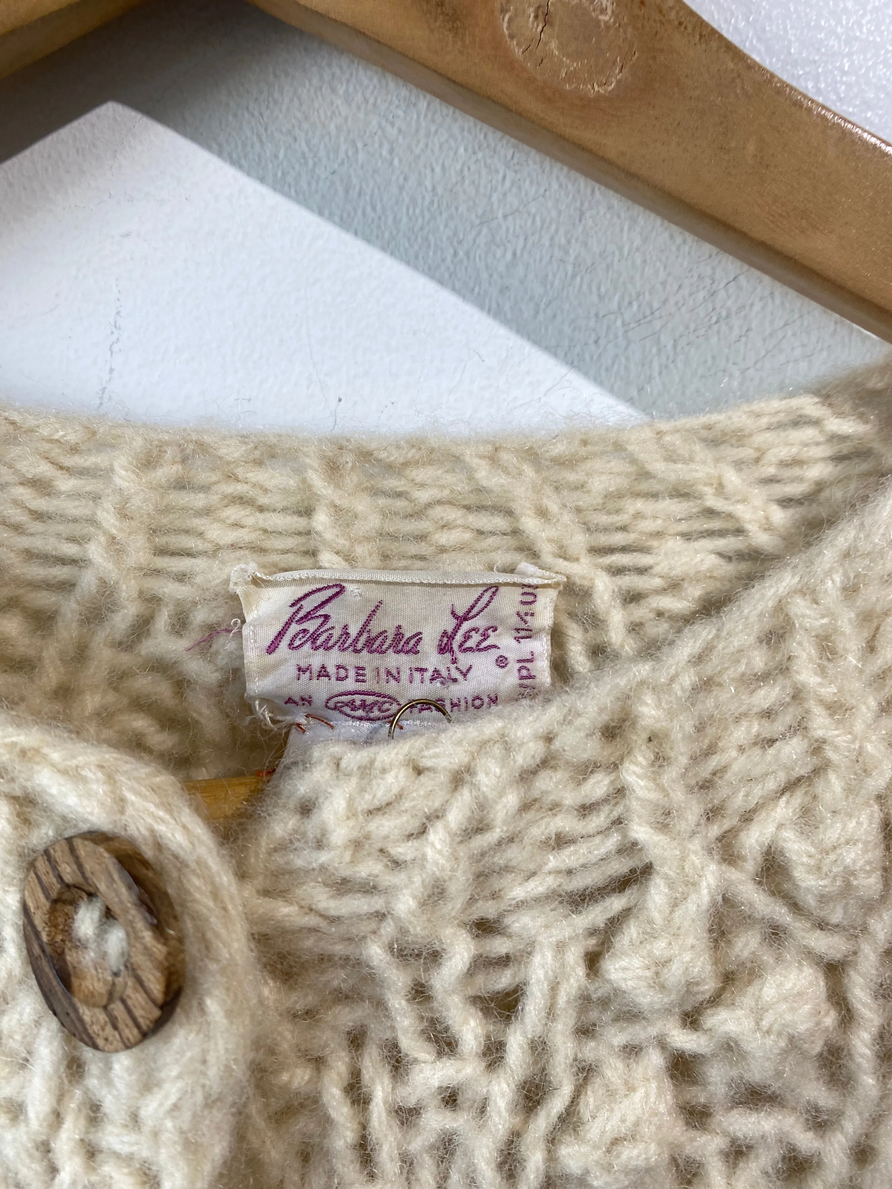 Barbara Lee Knit Wool Cardigan