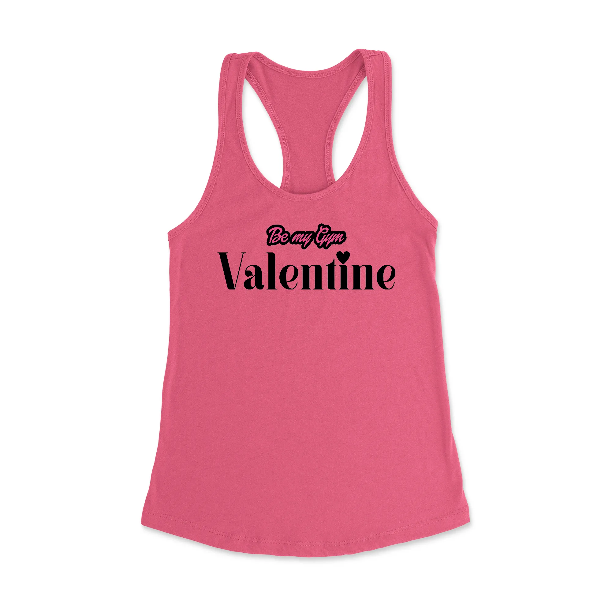 Be My Gym Valentine Racerback Tank Top