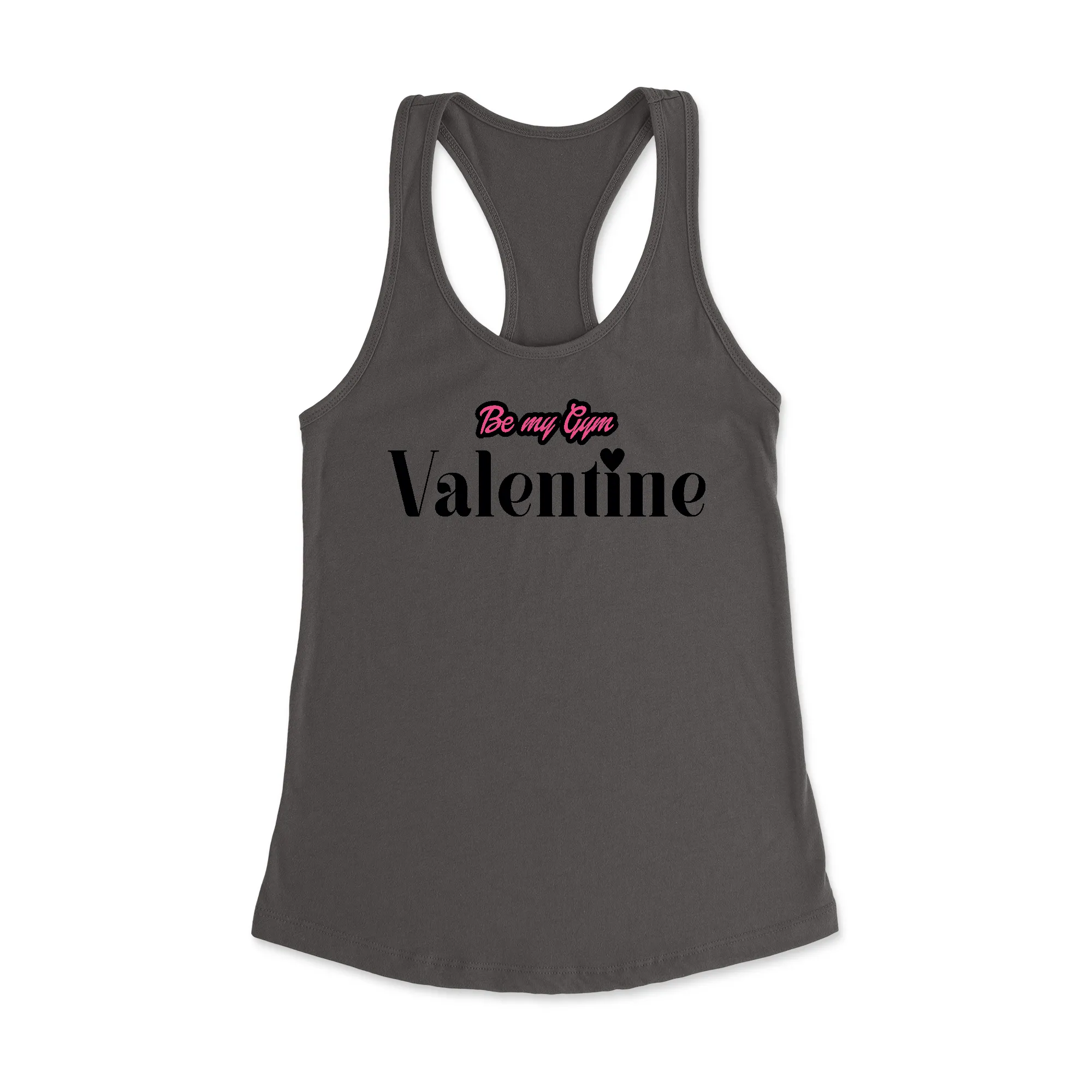 Be My Gym Valentine Racerback Tank Top