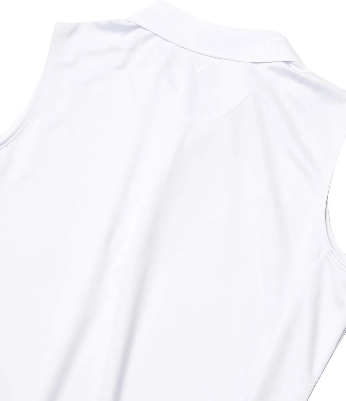 Callaway Womens Opti-Dri Sleeveless Golf Polo with UV Block Sun Protection, Flexible Fit, Ladies Performance Apparel