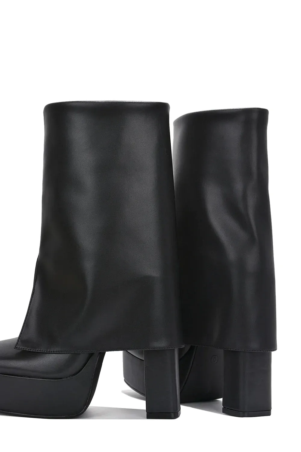 Cape Robbin Richy Chunky Platform Fold Over Boots