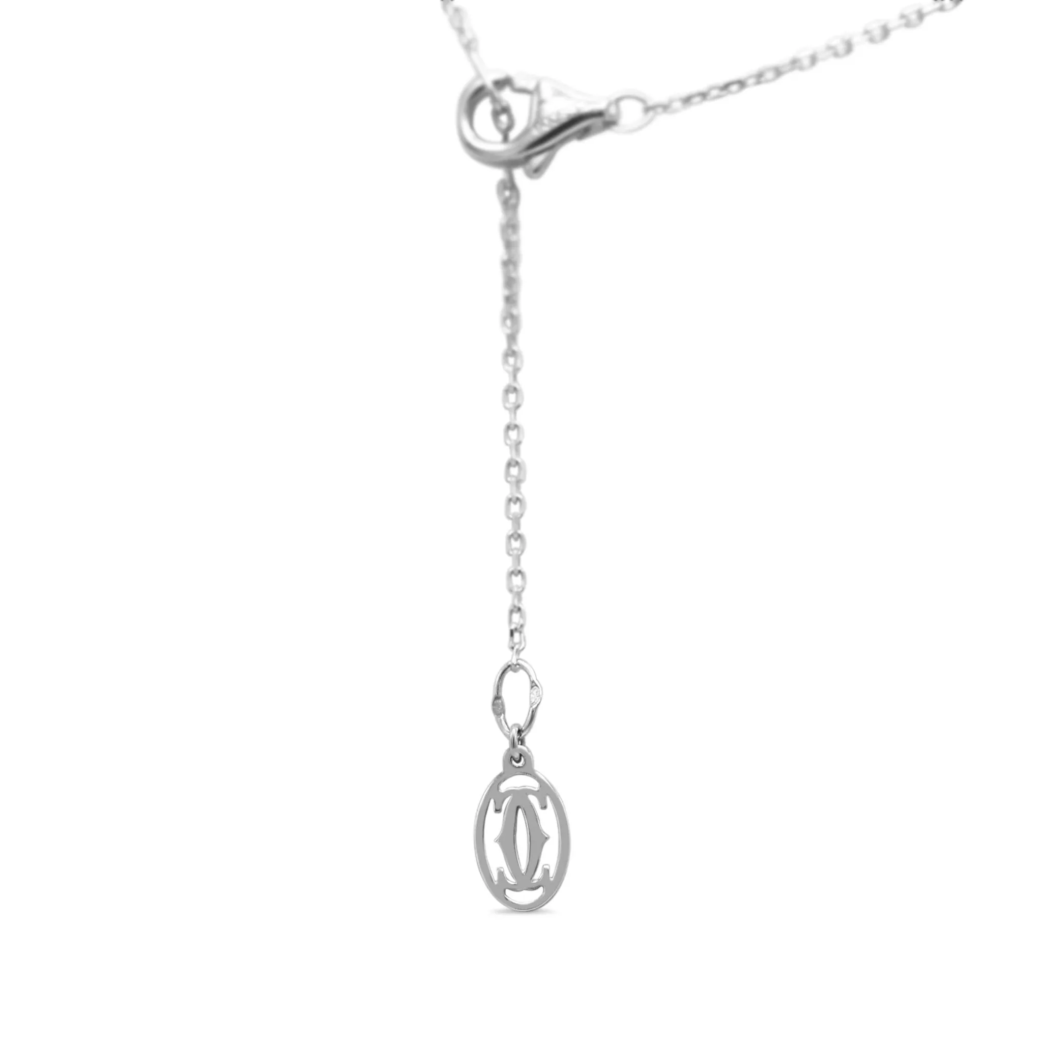 Cartier 1895 0.21ct Solitaire Diamond Necklace