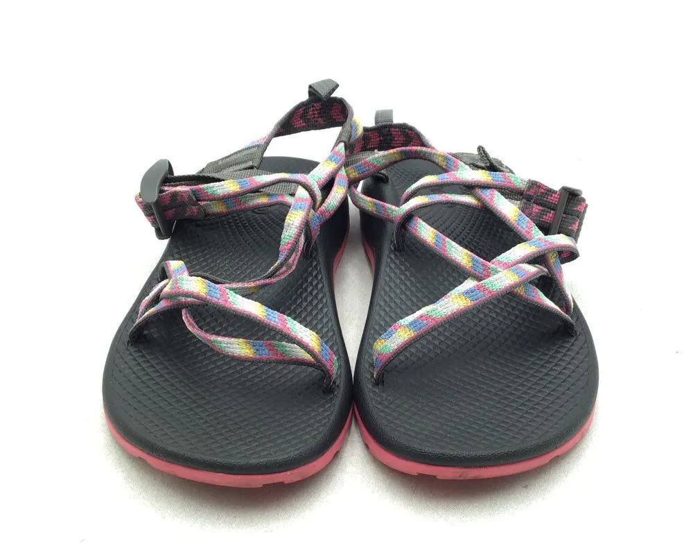 Chaco Women's Multicolor Adjustable Strap Hiking Sandals - Size 5