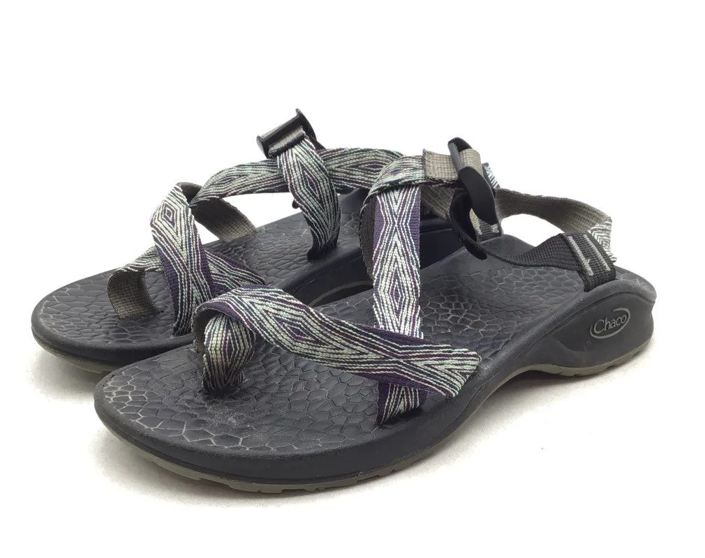 Chaco Women's Multicolor Adjustable Strap Hiking Sandals - Size 7