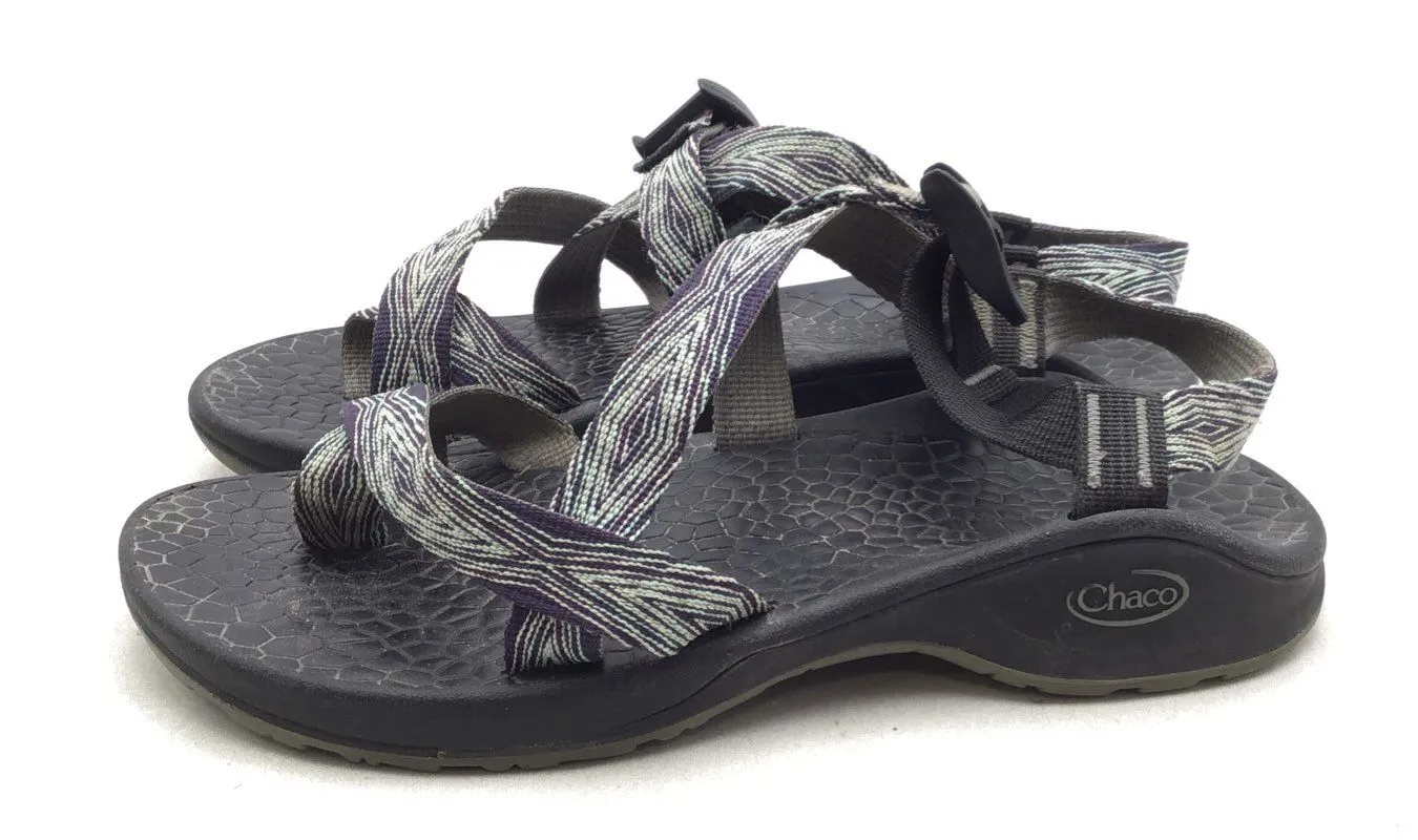Chaco Women's Multicolor Adjustable Strap Hiking Sandals - Size 7