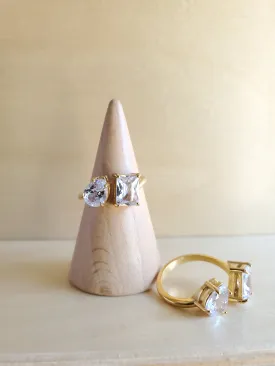 Crystal Statement Ring