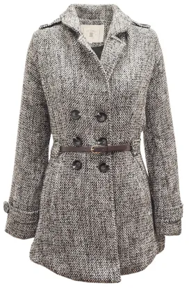 CT8180 Harringbone Peacoat