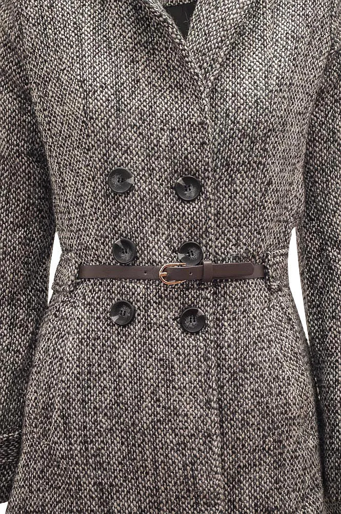 CT8180 Harringbone Peacoat