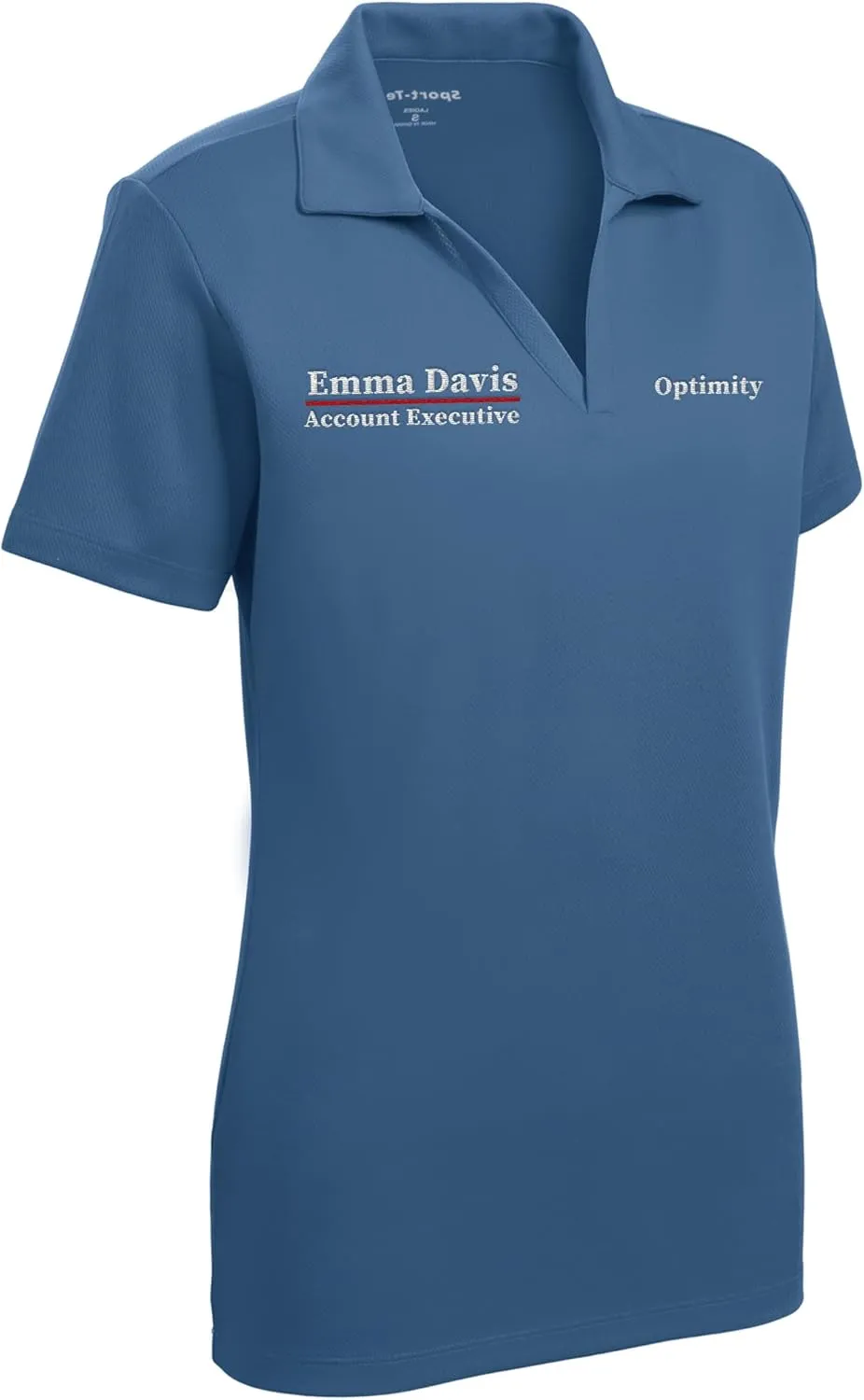 Custom Embroidered Polo Shirts for Women Personalized Embroidery Add Your Text Name