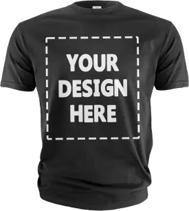 Custom T-Shirt with Your Image and Text Men Women Personalized add Your Text and Photo Tee Shirt