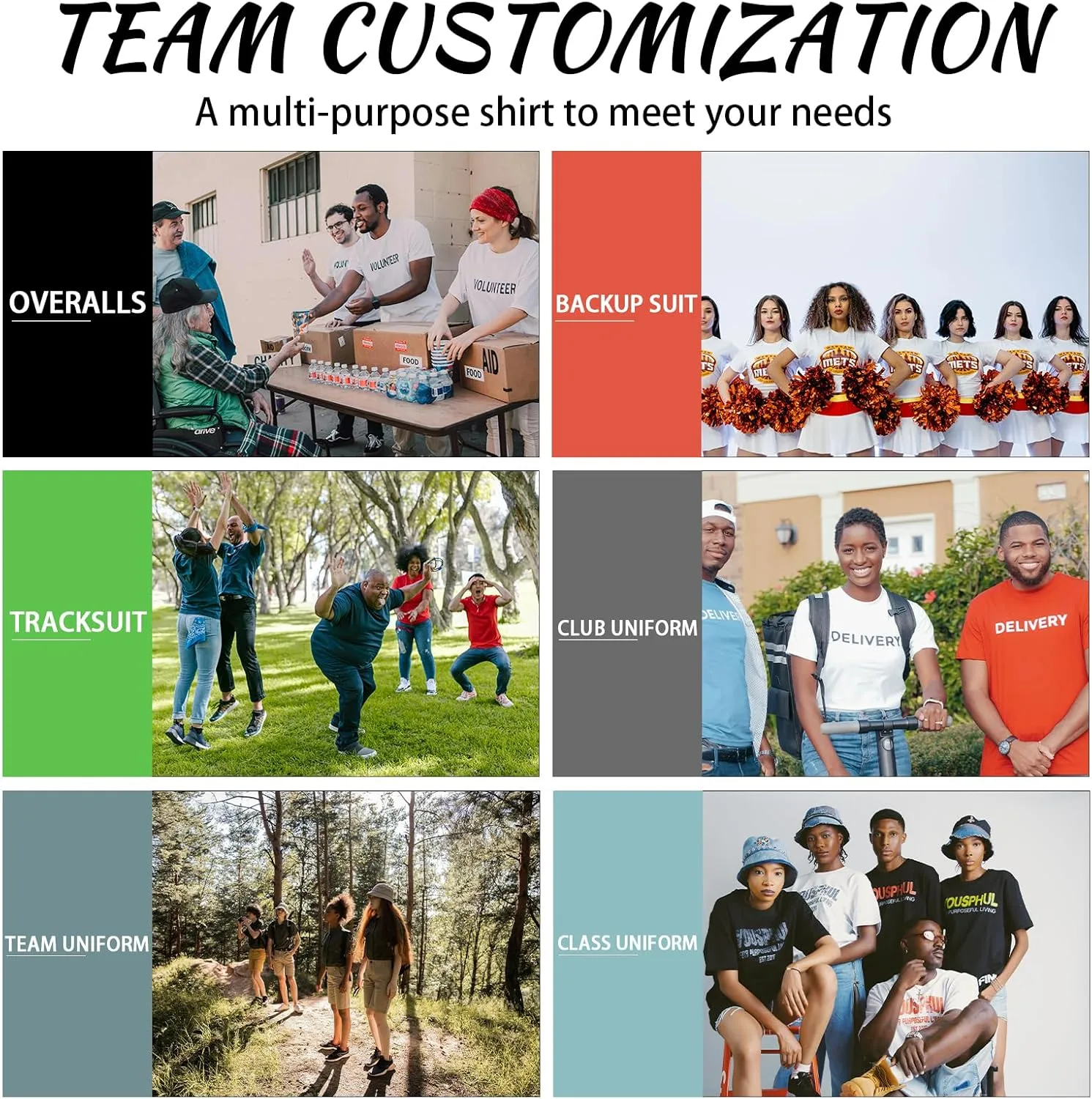 Custom T Shirts for Men Design Your Own Front and Back with Picture/Text