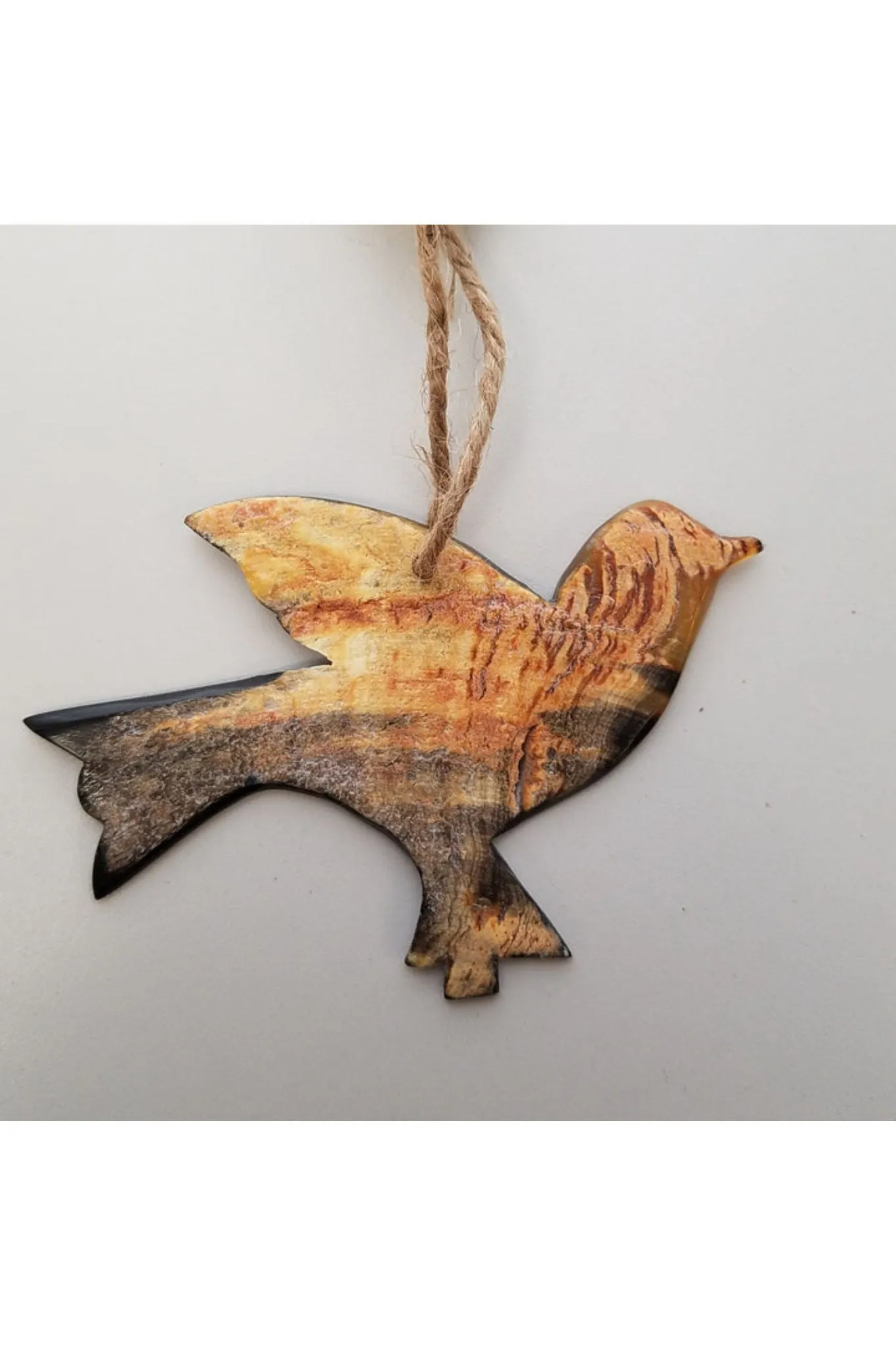 Dove Horn Ornament
