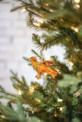 Dove Horn Ornament