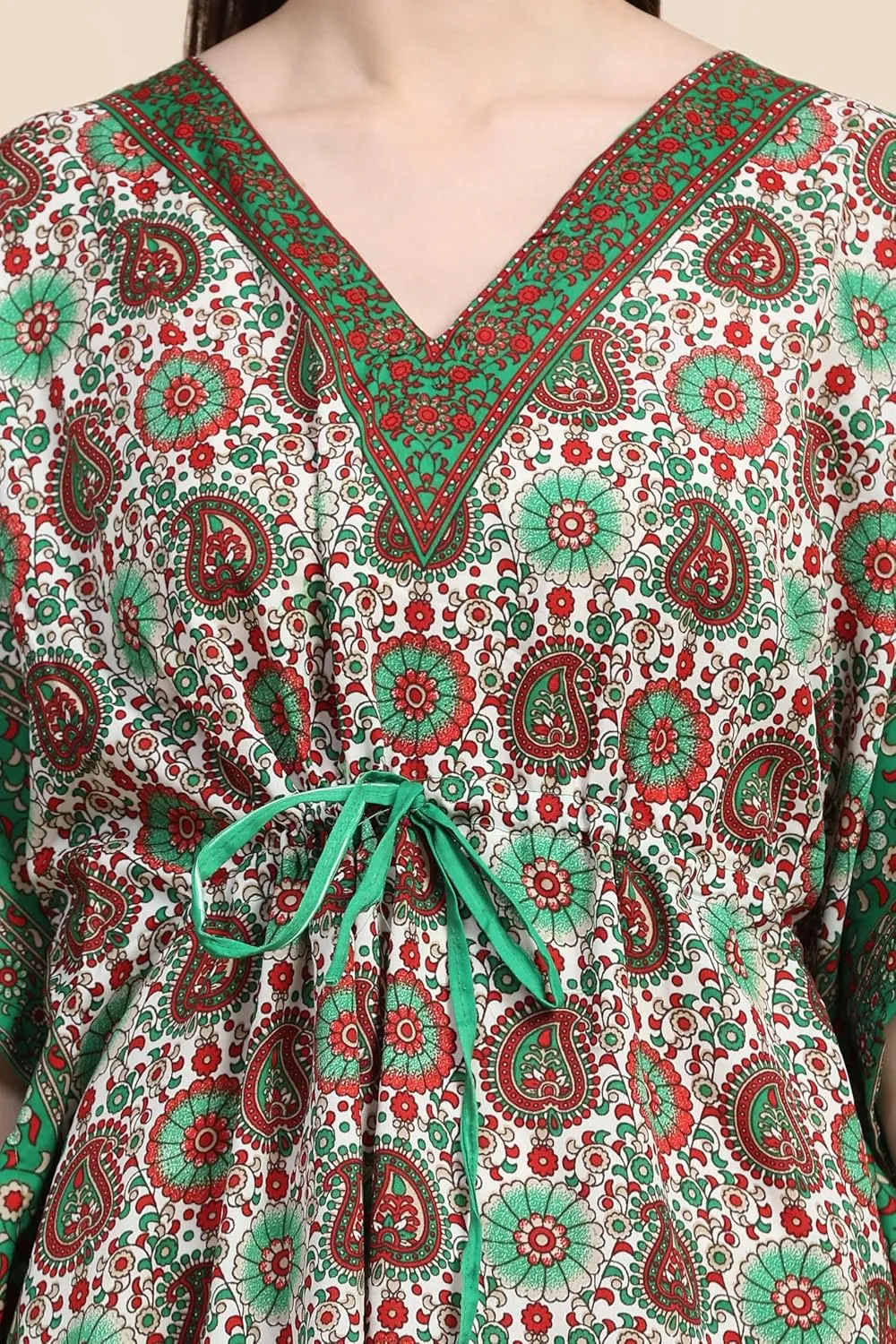 Embrace the Flow and Freedom of This Stunning Long Kaftan Perfect for Those Sunny Days or Cozy Nights