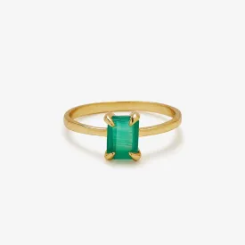 Emerald Statement Ring