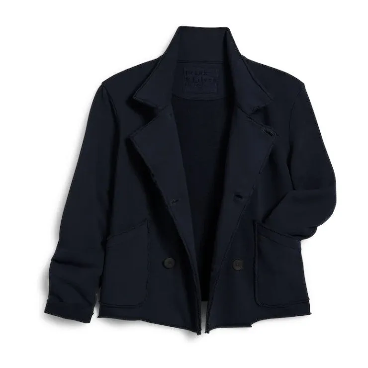FRANK AND EILEEN - MINI BELFAST CROP PEACOAT