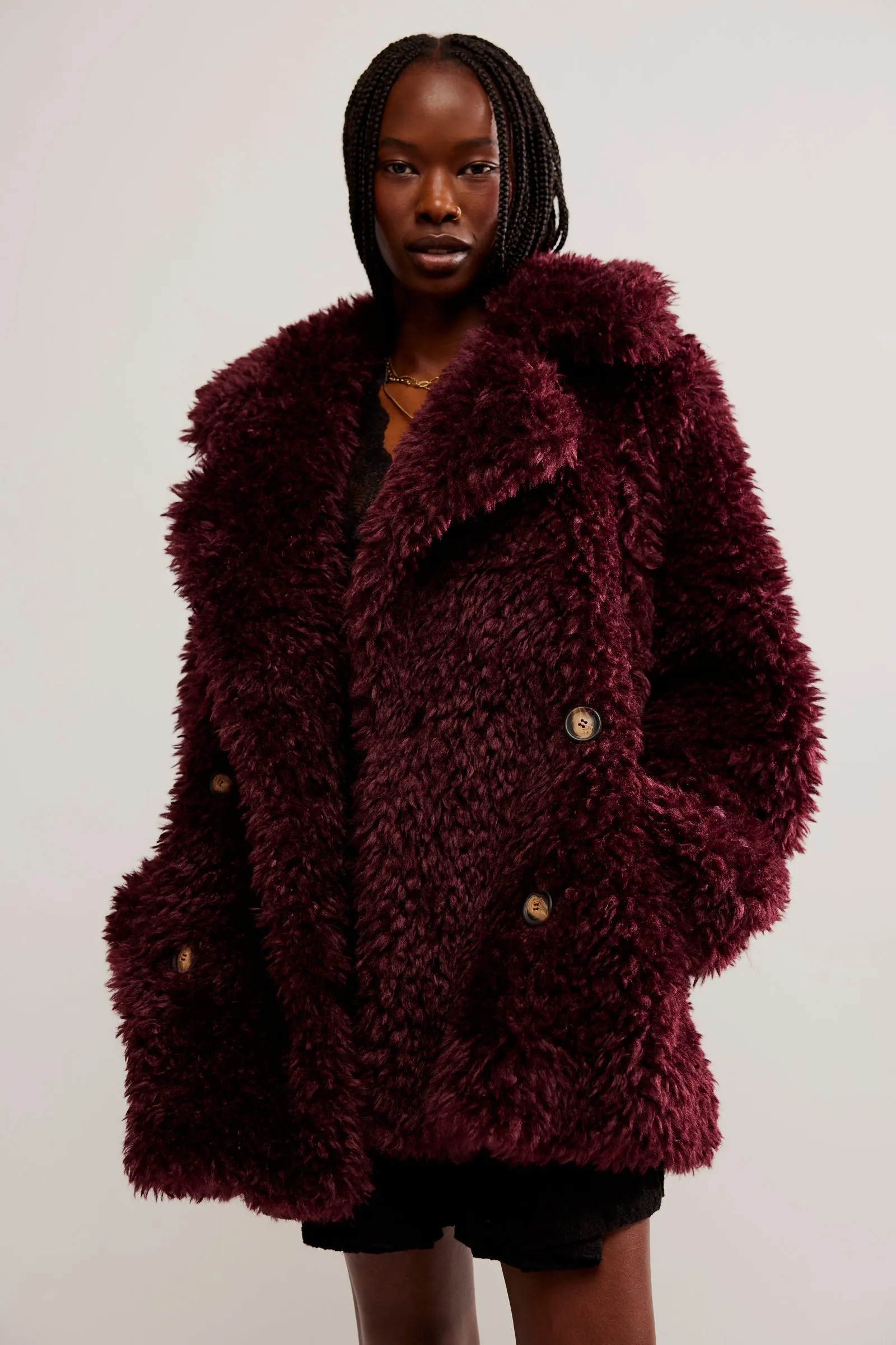 Free People Sophie Peacoat