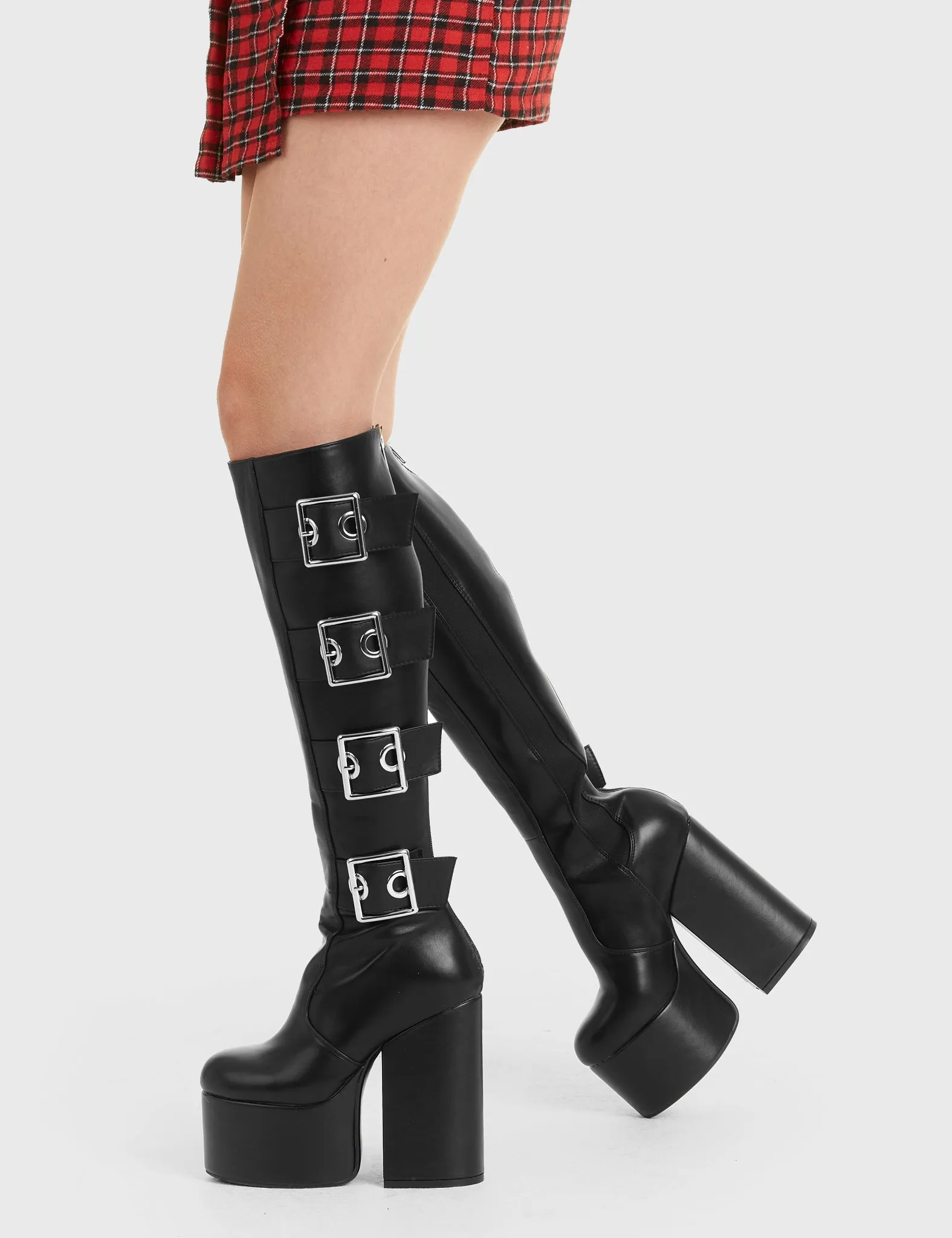 FYP Platform Knee High Boots