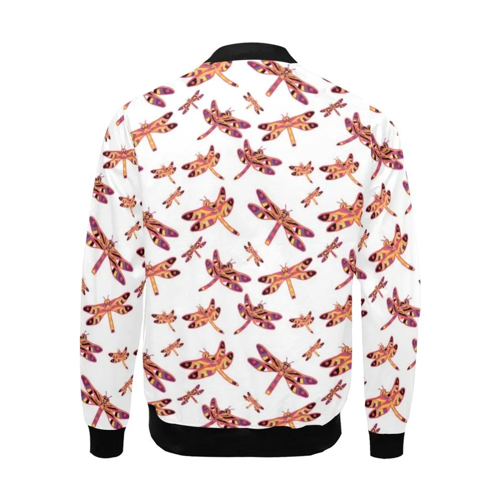 Gathering White Bomber Jacket for Men