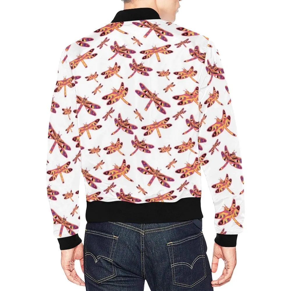 Gathering White Bomber Jacket for Men