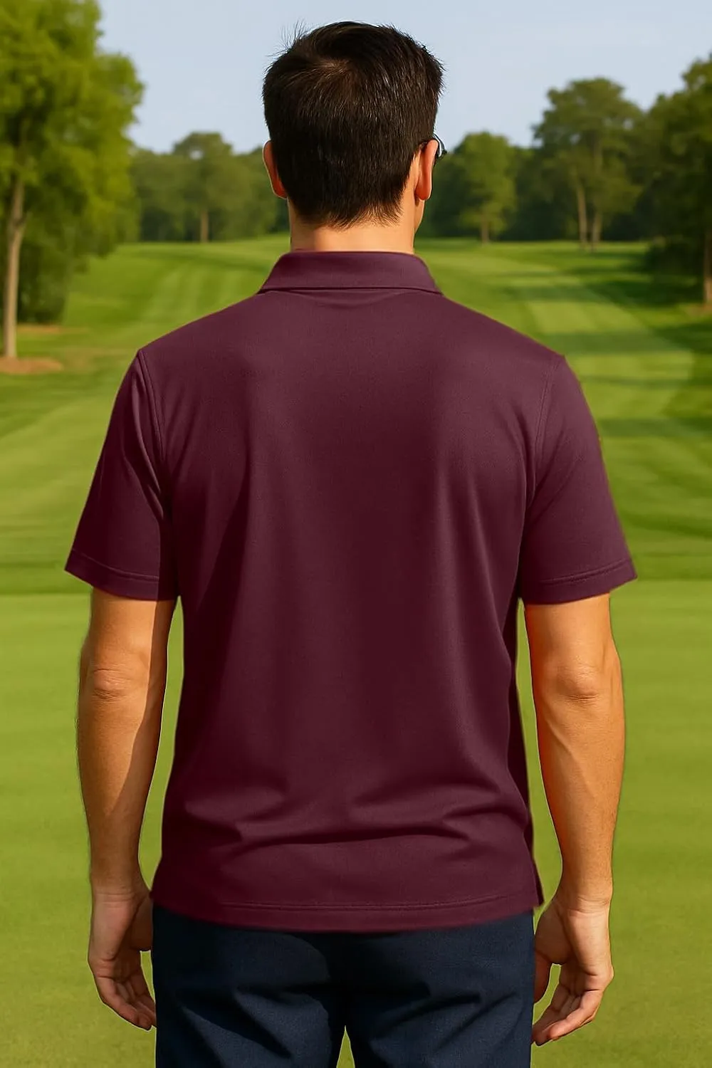 Golf Shirts for Men Regular and Big and Tall Size Golf Polos Dry Fit Mens Polo Shirts Short Sleeve