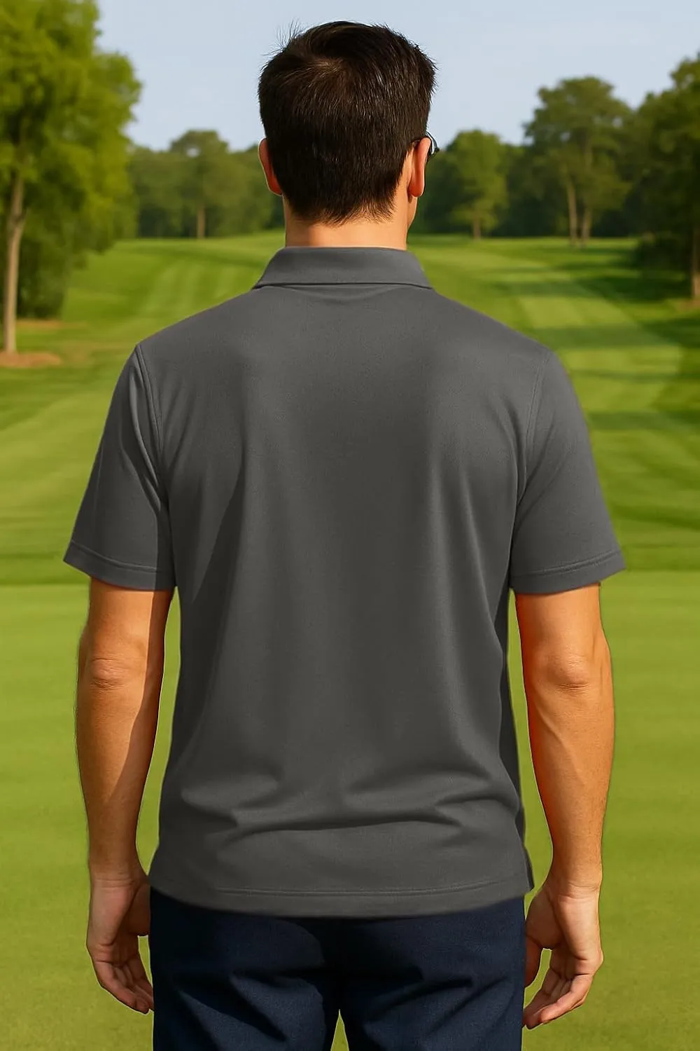 Golf Shirts for Men Regular and Big and Tall Size Golf Polos Dry Fit Mens Polo Shirts Short Sleeve