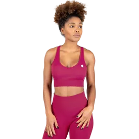 Gorilla Wear Hilton Seamless Sports Bra - Fuchsia