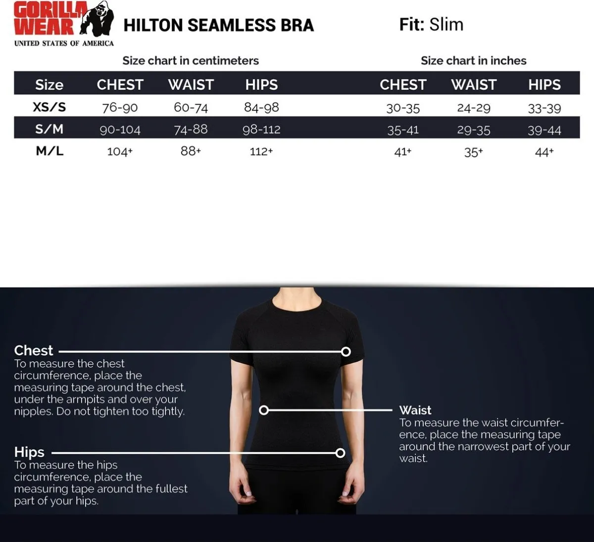 Gorilla Wear Hilton Seamless Sports Bra - Fuchsia