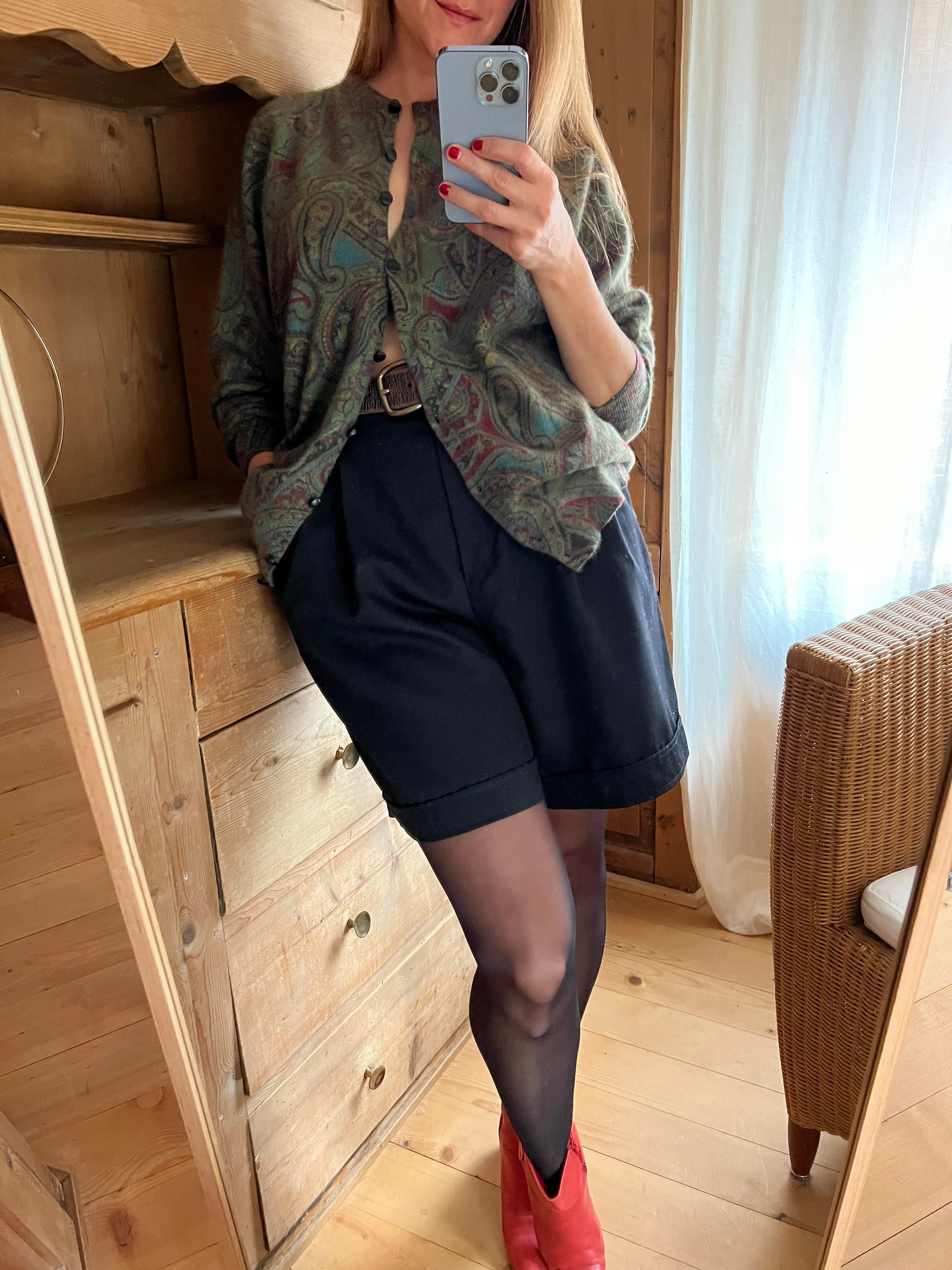 Green Cardigan