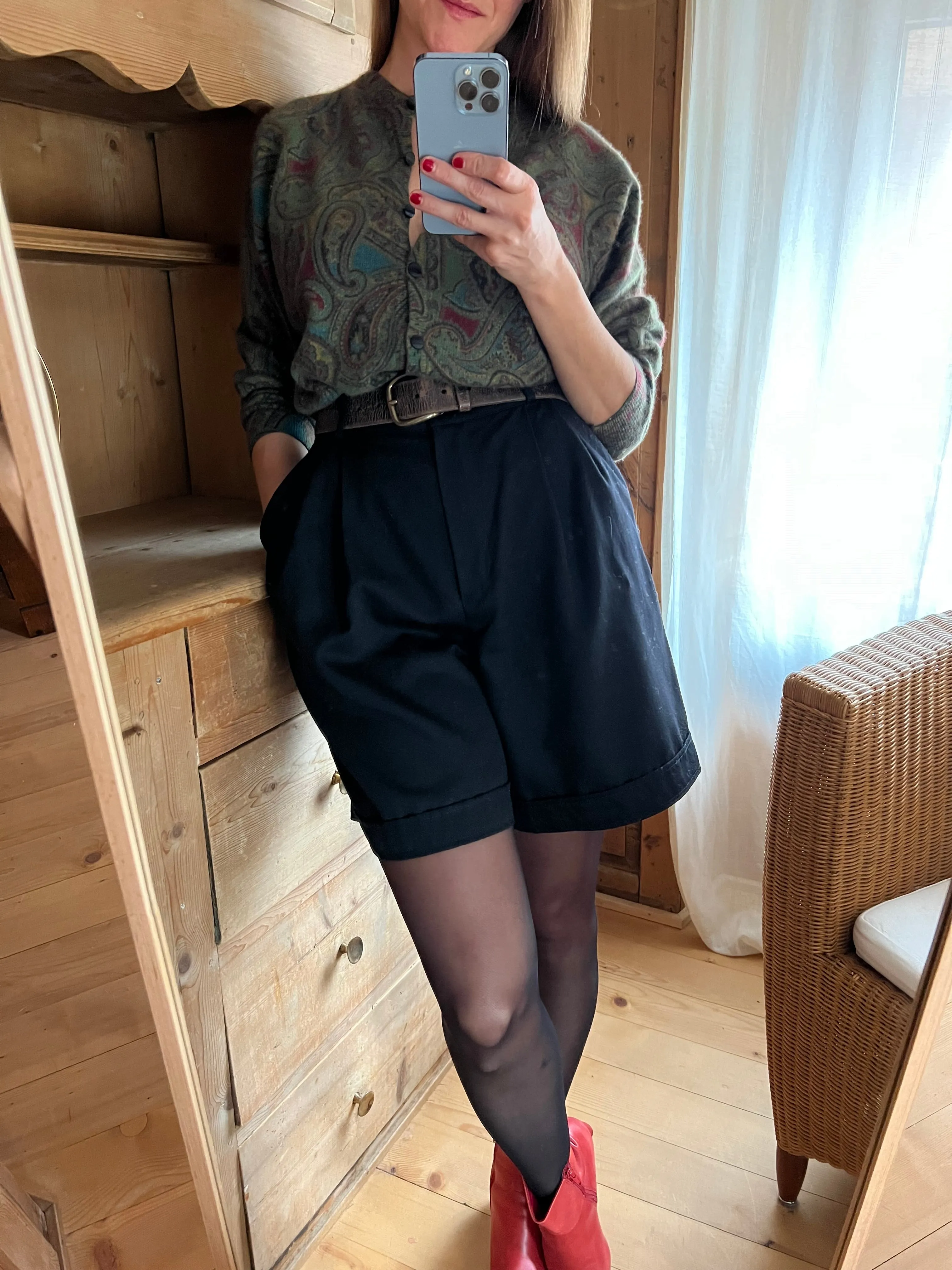 Green Cardigan