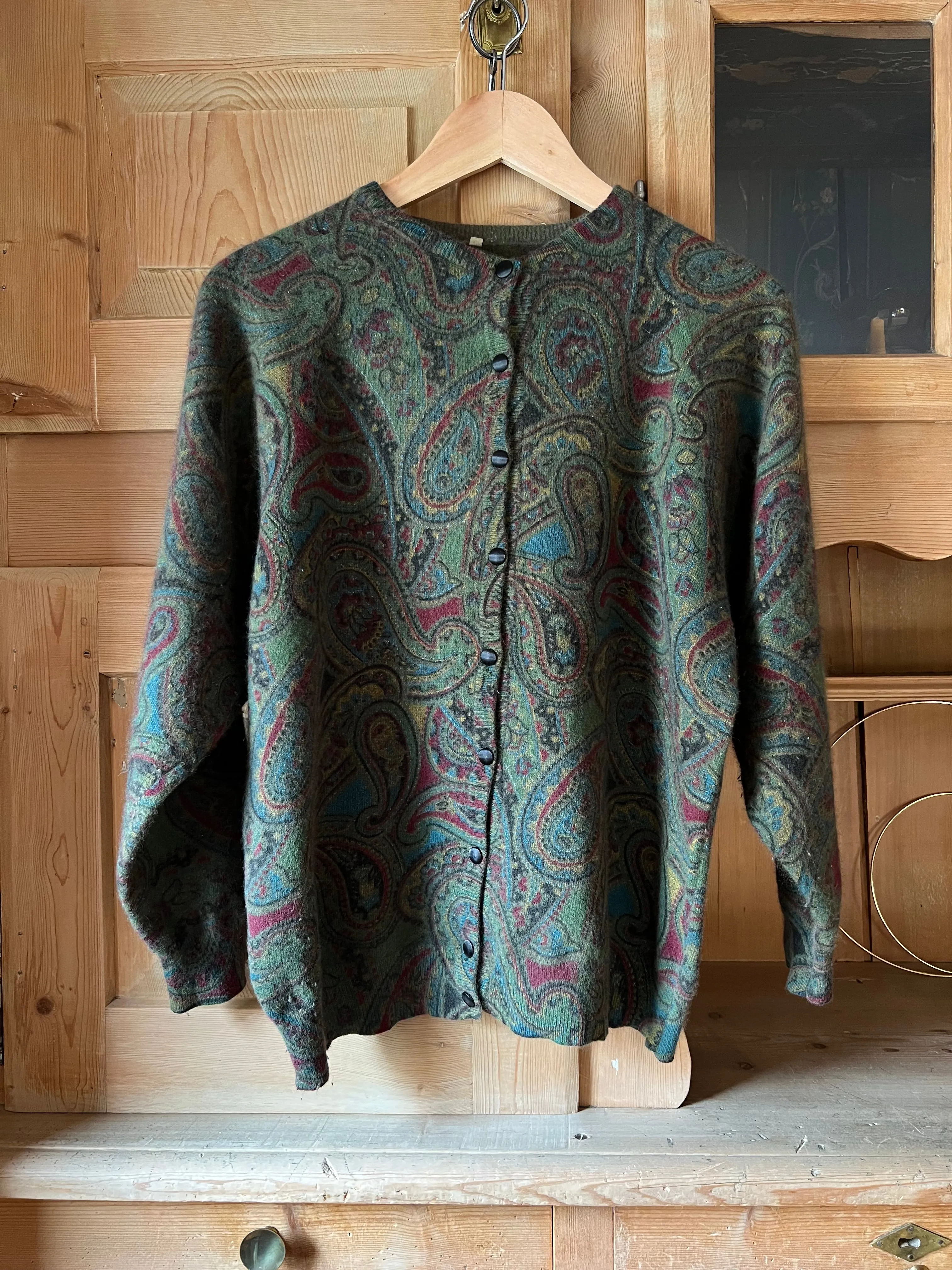 Green Cardigan