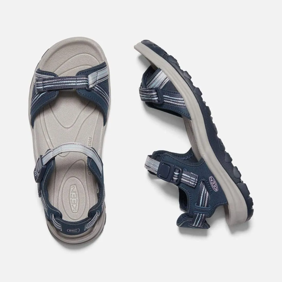 Keen Women's Terradora II Open Toe Sandals- Navy/ Light Blue