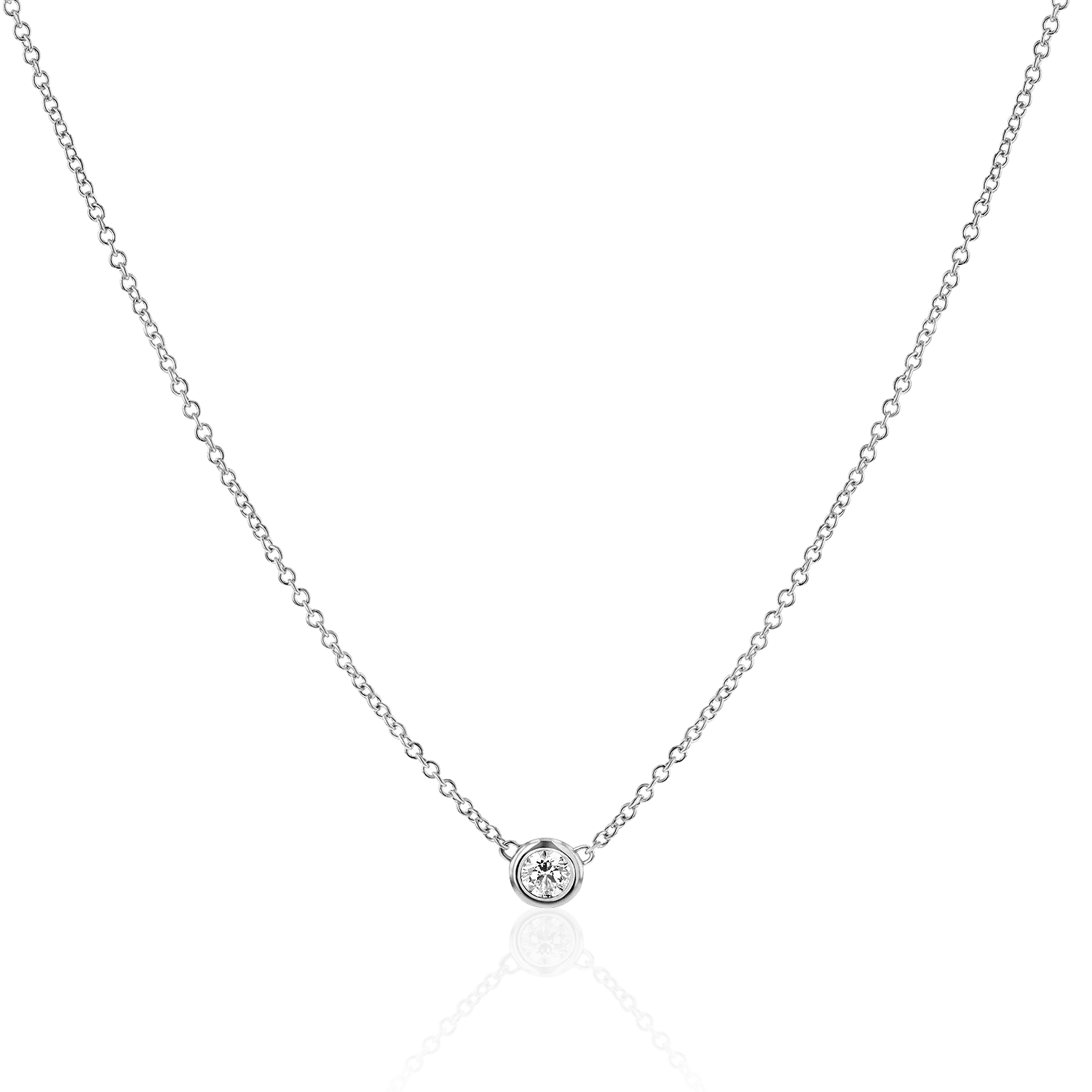 Kids Solitaire Diamond Necklace