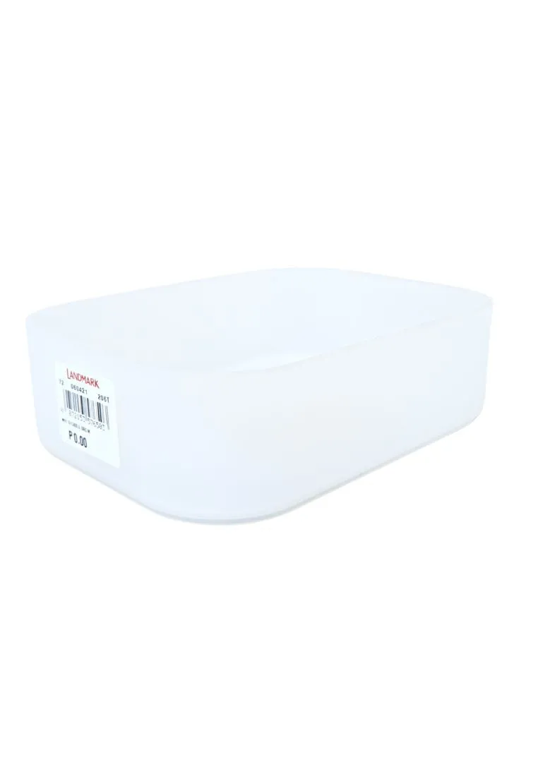 Landmark Stackable Organizer - White 11 x 15 x 4cm