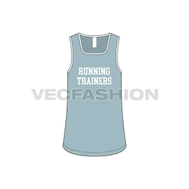 Mens Curved Hem Workout Top