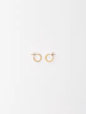 Mini Simple Gold Hoops