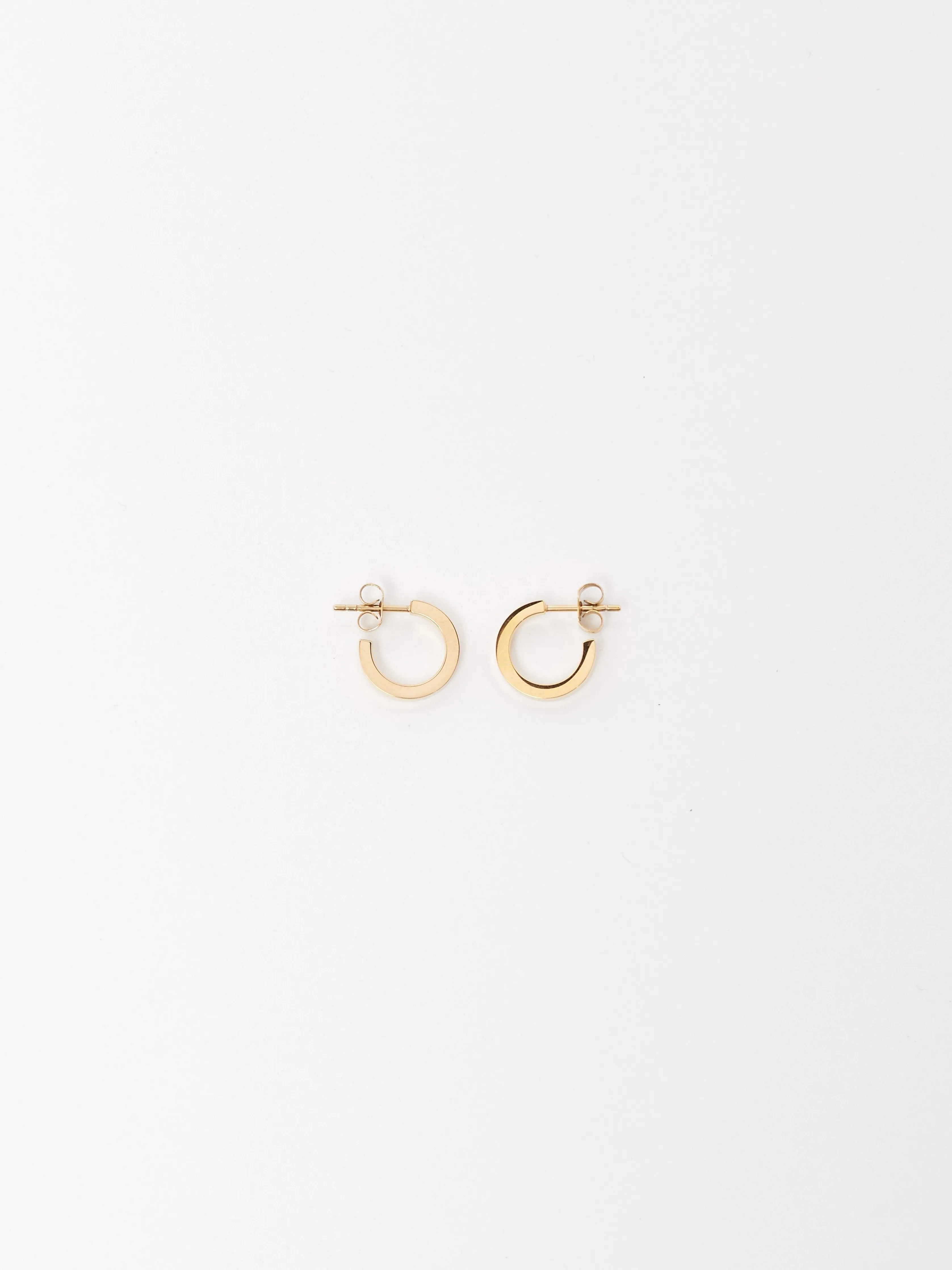 Mini Simple Gold Hoops