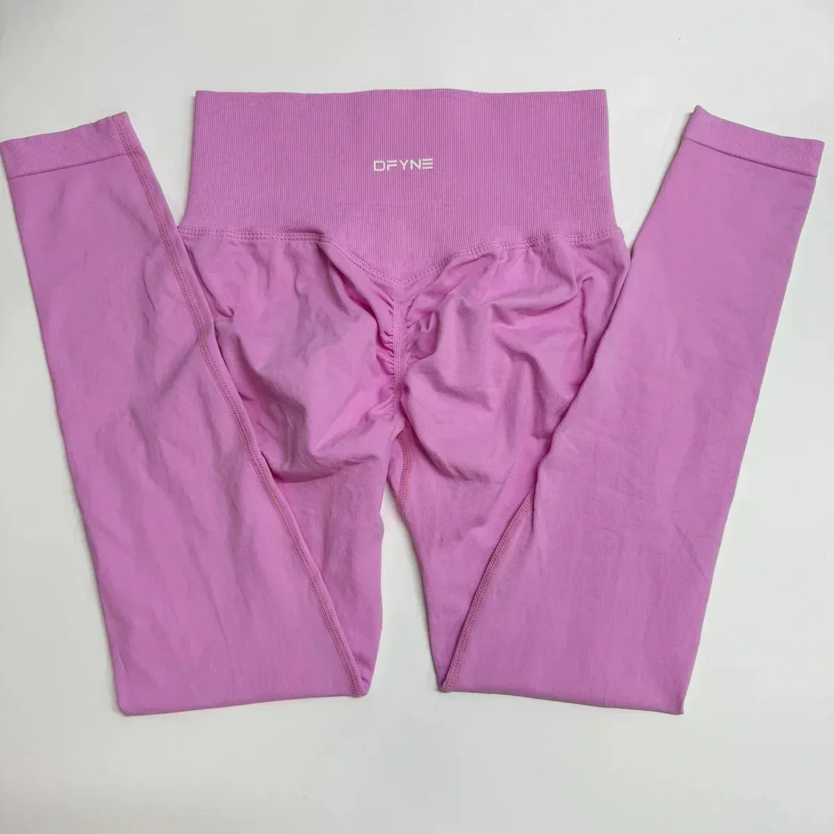 New Gym Leggings Workout Sports Tights Stretchy Leggings for Women High Waist Yoga Legging Seamless Scrunch Bum Pants