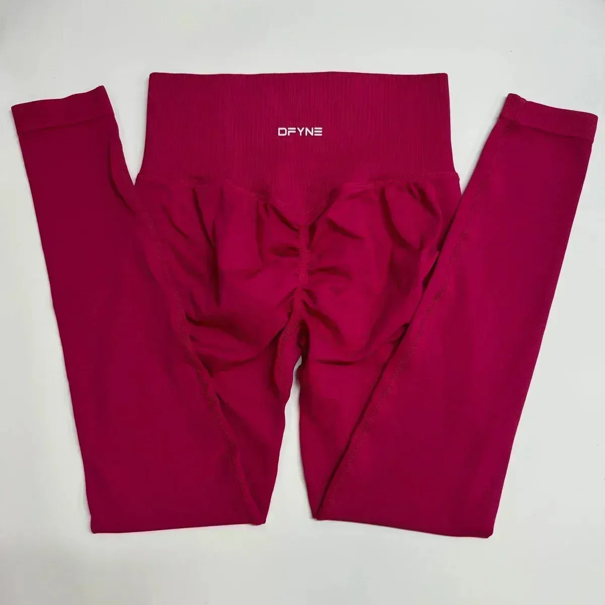 New Gym Leggings Workout Sports Tights Stretchy Leggings for Women High Waist Yoga Legging Seamless Scrunch Bum Pants