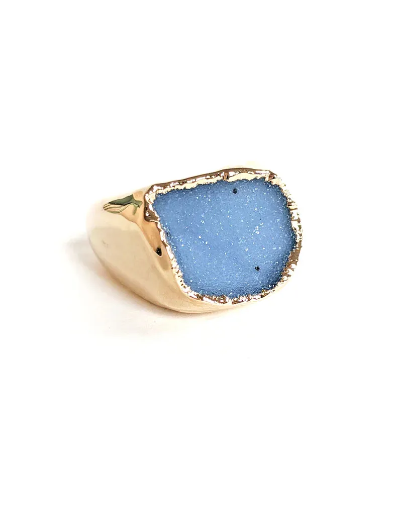 Nuance Gold Druzy Ring | More Color Options
