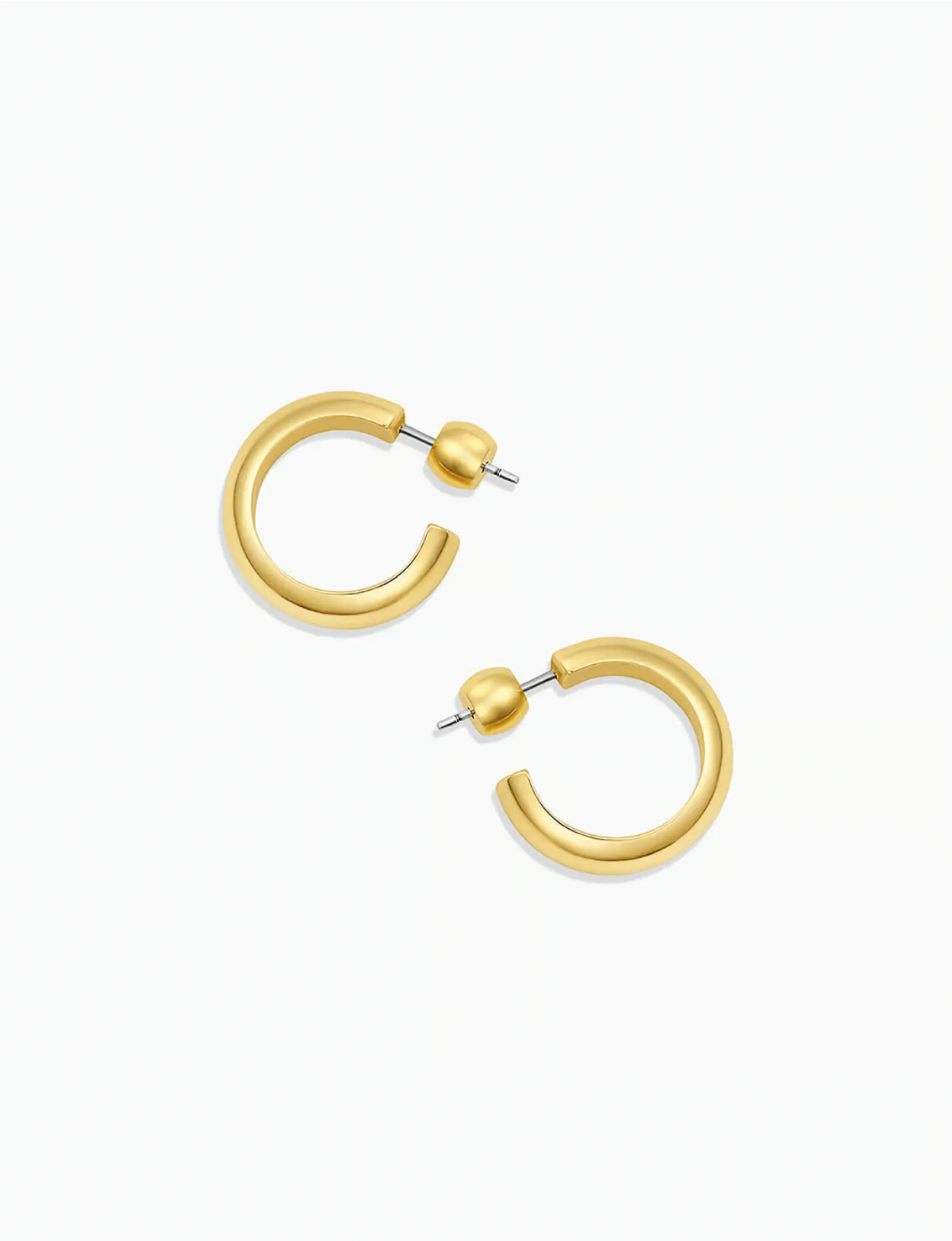 Paseo Small Hoops, Gold